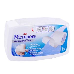 Micropore Sparadrap Microporeux Peaux Sensibles 9.14mx2.5cm - Pharmacie Agnès Praden à Alès