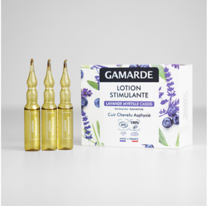 Gamarde Lotion Stimulante Cuir chevelu asphyxié Bio 6 ampoules 5 ml - Pharmacie Agnès Praden à Alès