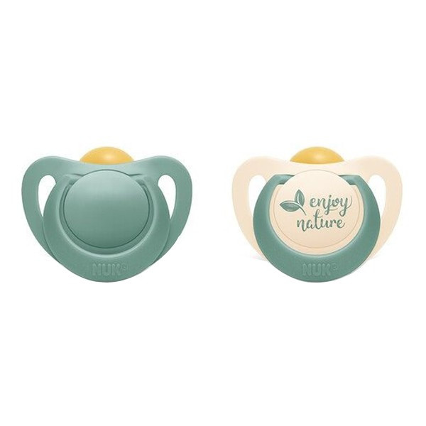 NUK For Nature 2 Sucettes Caoutchouc Naturel 0-6 Mois - Pharmacie Agnès Praden à Alès