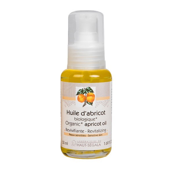 Haut-Ségala Huile d'Abricot Bio 50 ml - Pharmacie Agnès Praden à Alès