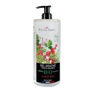 Helvetia Natura Gel Douche Aloe Vera Fruits Rouges 1 L - Pharmacie Agnès Praden à Alès
