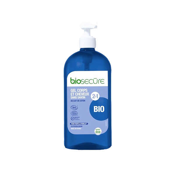 Biosecure Gel Corps et Cheveux 730 ml - Pharmacie Agnès Praden à Alès