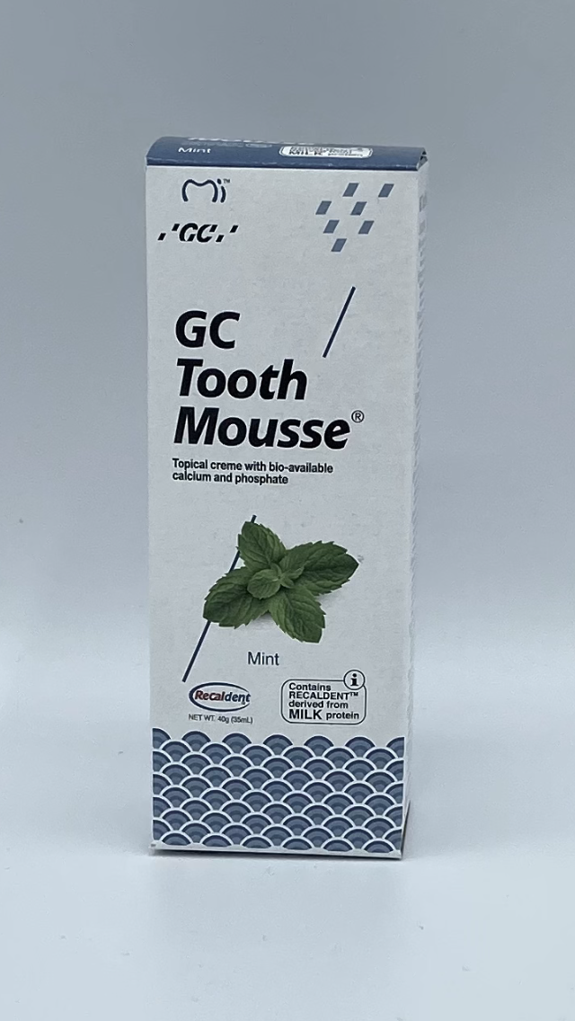 GC Tooth Mousse Menthe sans fluor 40 g - Pharmacie Agnès Praden à Alès