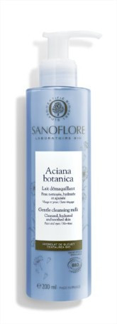 Sanoflore Aciana Botanica Lait Démaquillant Douceur 200 ml - Pharmacie Agnès Praden à Alès