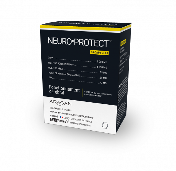 Aragan NeuroProtect 60 Capsules - Pharmacie Agnès Praden à Alès