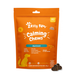 Zesty Paws Calming Chews Apaisant 60 friandises à la dinde - Pharmacie Agnès Praden à Alès