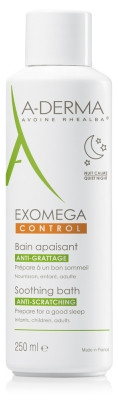 A-derma Exomega Control Bain Apaisant 250 ml - Pharmacie Agnès Praden à Alès