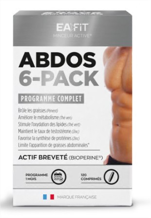 Ea Fit Abdos 6-packs 120 comprimés - Pharmacie Agnès Praden à Alès