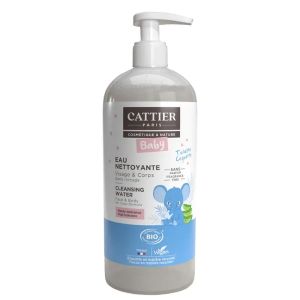 Cattier Bébé Eau Nettoyante Micellaire Bio 500ml - Pharmacie Agnès Praden à Alès