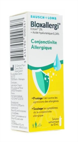 Bausch Bloxallergi solution 10ml - Pharmacie Agnès Praden à Alès