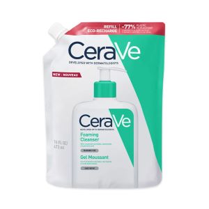 CeraVe Cleanse Visage Recharge Gel Moussant Visage Et Cou Peaux Normales A Grasses 473 ml - Pharmacie Agnès Praden à Alès