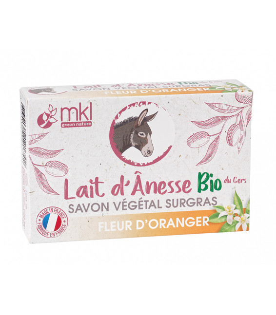MKL Savon au Lait d'ânesse Bio Fleur d'Oranger 100g - Pharmacie Agnès Praden à Alès
