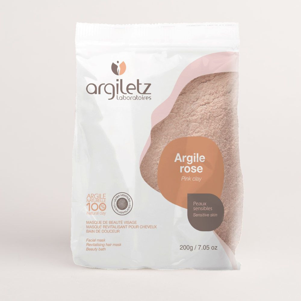 Argiletz argile rose ultra ventilée 200g - Pharmacie Agnès Praden à Alès