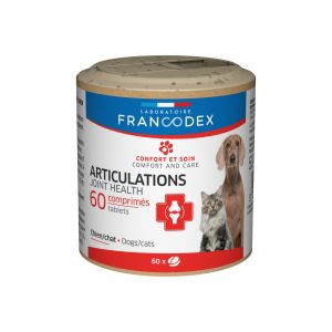 Francodex Articulations Pour Chiens Et Chats Boîte De 60 Comprimés. - Pharmacie Agnès Praden à Alès