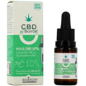 Boiron Huile de CBD 10% 15 ml - Pharmacie Agnès Praden à Alès