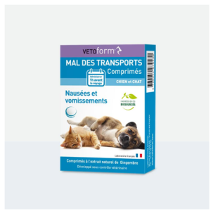 Vetoform Mal des transports 30 comprimés - Pharmacie Agnès Praden à Alès