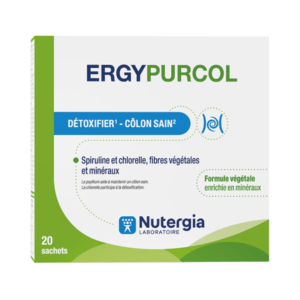 Nutergia Ergypurcol 20 sachets  - Pharmacie Agnès Praden à Alès