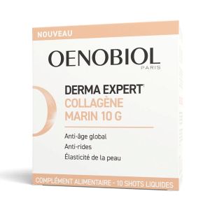 Oenobiol Derma Expert Collagène Marin Anti-âge rides 10 Shots - Pharmacie Agnès Praden à Alès