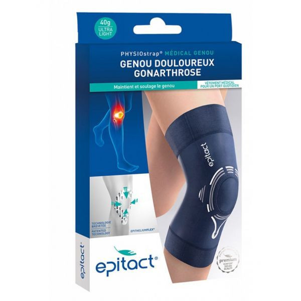 Epitact physiostrap médical genouillère arthrose taille S - Pharmacie Agnès Praden à Alès