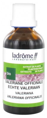 Ladrôme Extrait de Plante Bio Valériane Officinale 50 ml - Pharmacie Agnès Praden à Alès