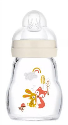 Mam Biberon en verre forest lin 170 ml - Pharmacie Agnès Praden à Alès