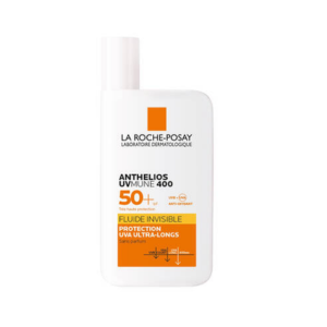La Roche-Posay Anthelios UVmuneFluide Invisible SPF50+ Sans Parfum 50 ml - Pharmacie Agnès Praden à Alès