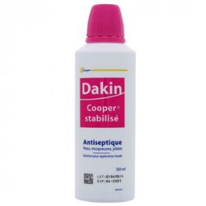 Dakin Stabilisé 250 ml  - Pharmacie Agnès Praden à Alès