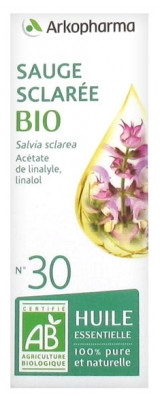 Arkopharma Huile Essentielle Sauge Sclarée Bio 5 ml - Pharmacie Agnès Praden à Alès