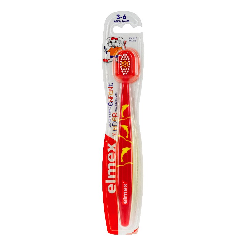 Elmex brosse à dents enfants 3-6 ans - Pharmacie Agnès Praden à Alès