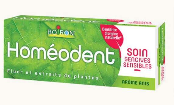  Homéodent Dentifrice Soin Gencives Sensibles Anis 75 ml - Pharmacie Agnès Praden à Alès