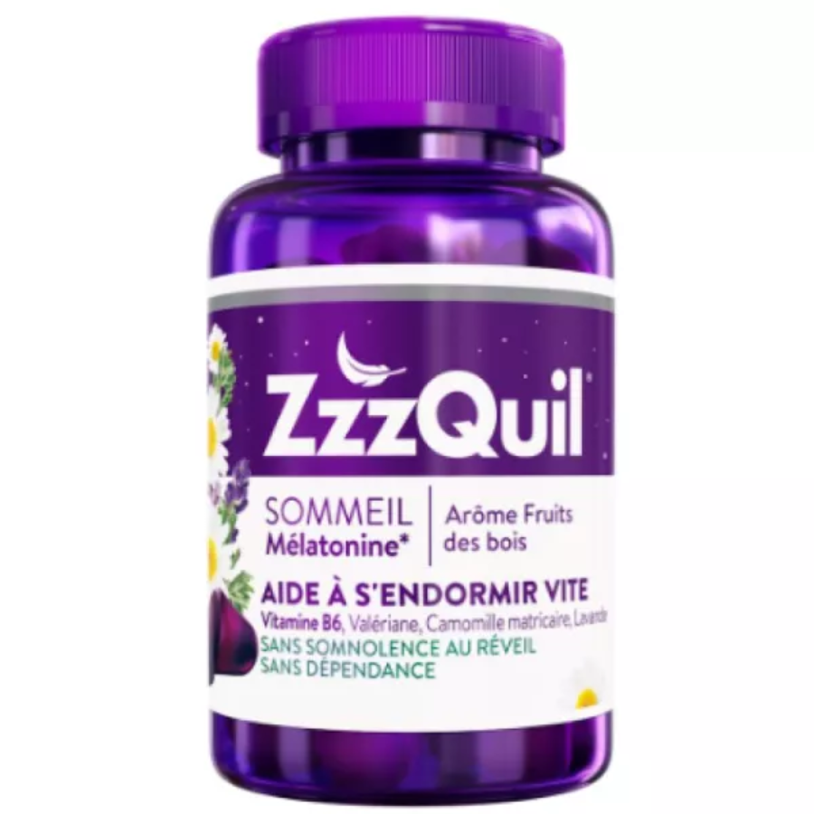 ZzzQuil Sommeil Arôme Fruits des Bois 60 Gommes