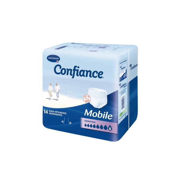 Confiance mobile absorption 8 slip taille L x14 - Pharmacie Agnès Praden à Alès
