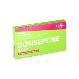 Gifrer Dosiseptine 0,05% 10Unid/5ml - Pharmacie Agnès Praden à Alès
