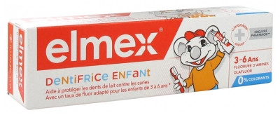 Elmex Dentifrice Enfant 50 ml - Pharmacie Agnès Praden à Alès