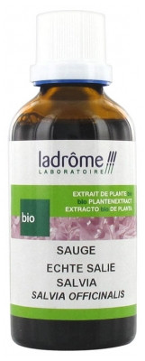 Ladrôme Extrait de Plante Fraîche Bio Sauge 50 ml - Pharmacie Agnès Praden à Alès