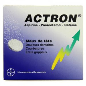 Bayer Actron 30 Comprimés Effervescents  - Pharmacie Agnès Praden à Alès