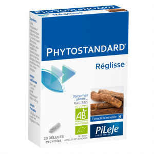 Pileje Phytostandard Réglisse 20 gélules - Pharmacie Agnès Praden à Alès