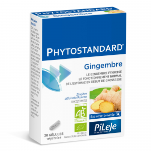 Pileje Phytostandard® - Gingembre 20 Gélules - Pharmacie Agnès Praden à Alès