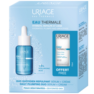 Uriage Coffret Serum Booster HA + Crème d'Eau 15ml - Pharmacie Agnès Praden à Alès