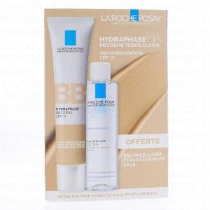 La Roche-Posay Hydraphase HA BB Crème Teinte Claire 40 ml + Eau Micellaire 50 ml Offerte - Pharmacie Agnès Praden à Alès