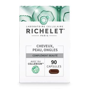 Procter & Gamble Richelet Cheveux Peaux et Ongles 90 Capsules - Pharmacie Agnès Praden à Alès
