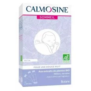 Biolane Calmosine Sommeil Bio 14 Unidoses  - Pharmacie Agnès Praden à Alès