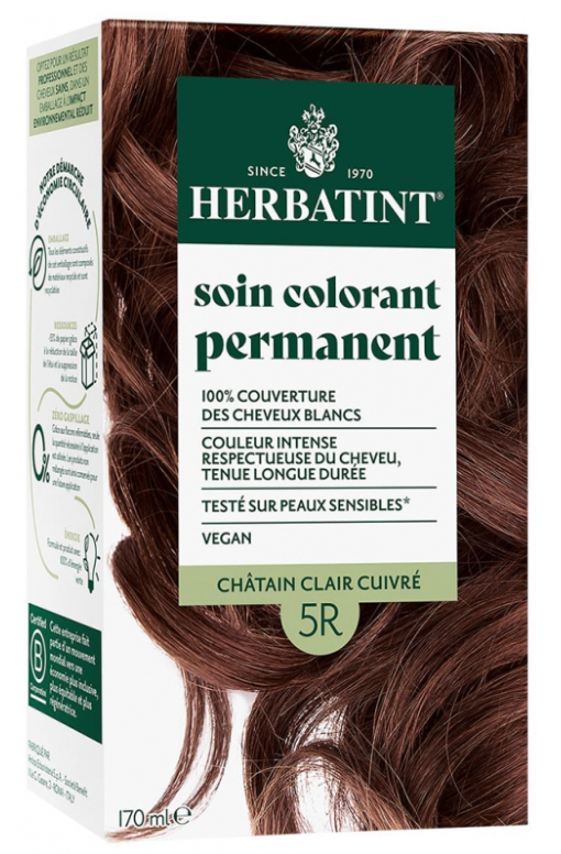 HERBATINT 5R CHATAIN CLAIR CUIVRE - Pharmacie Agnès Praden à Alès