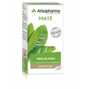 Arkopharma Arkogélules Maté Flacon 60 Gélules - Pharmacie Agnès Praden à Alès