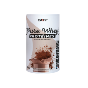 Ea fit Pure Whey Saveur Double Chocolat 360g - Pharmacie Agnès Praden à Alès