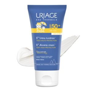 Uriage Bébé 1ère Crème Minérale SPF 50+ 50 ml - Pharmacie Agnès Praden à Alès