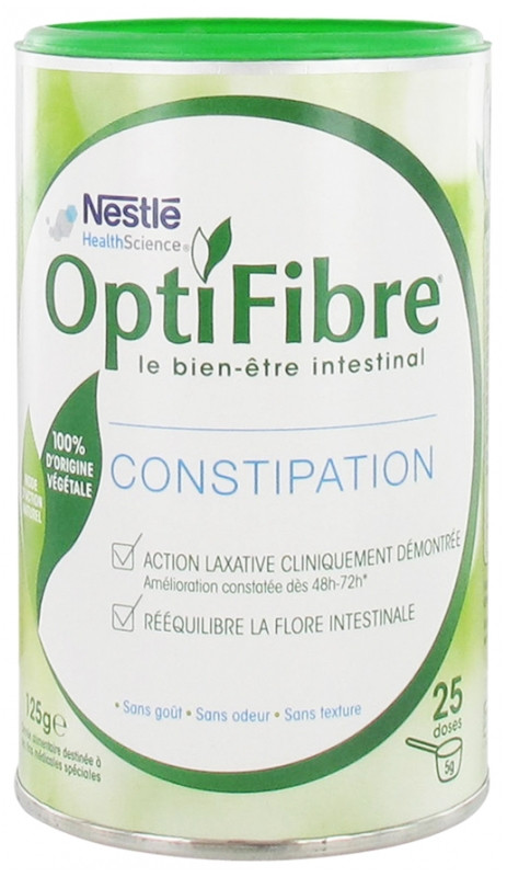 Nestlé Optifibre 125g - Pharmacie Agnès Praden à Alès