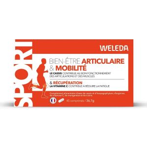 Weleda Sport Bien-être Articulaire Mobilité & Récupération 45 Comprimés - Pharmacie Agnès Praden à Alès