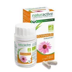 Naturactive Echinacée Bio 60 Gélules - Pharmacie Agnès Praden à Alès