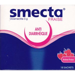 Mayoly Smecta Fraise 18 Sachets - Pharmacie Agnès Praden à Alès
